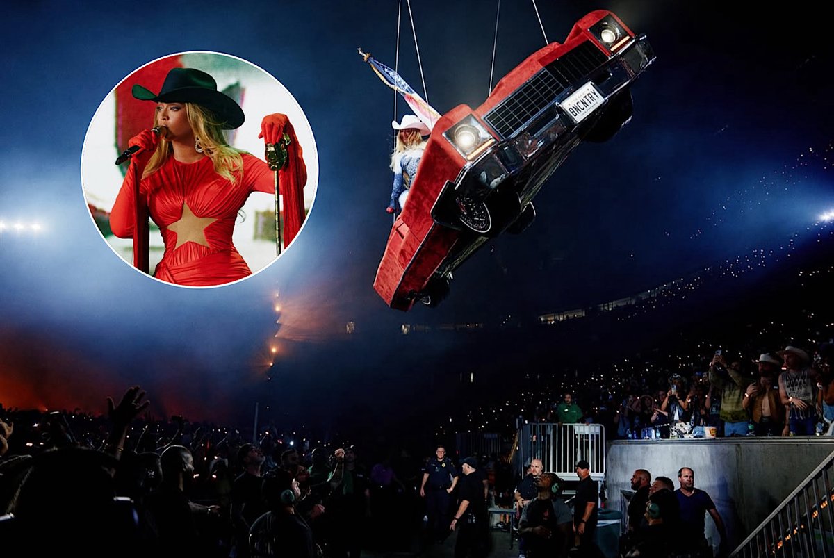 Beyoncé’s Mid-Air Car Glitch at Cowboy Carter Tour Sparks Inspiring Resilience