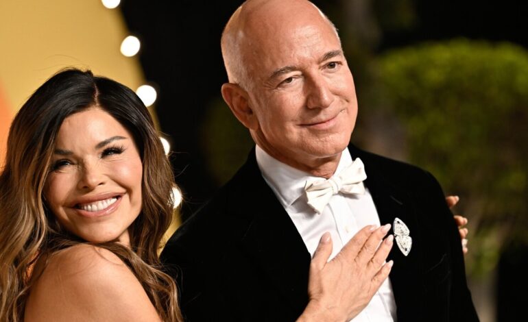 Bezos & Sanchez Sail Away from Star-Studded Venice Nuptials