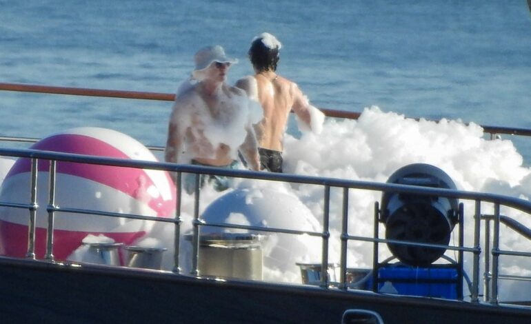 Bezos and Sanchez Spark Pre-Wedding Foam Fiesta on Mega Yacht