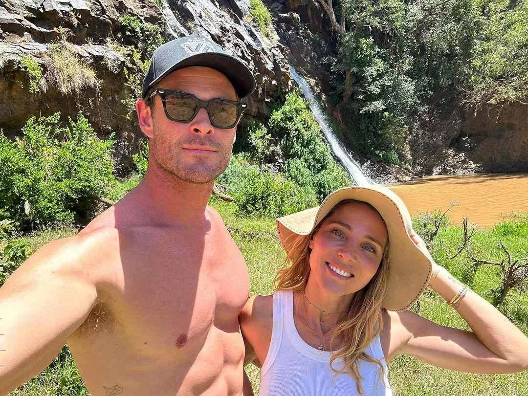 Celebrities Hit African Safari: Sweeney, Hemsworth & Biles Go Wild