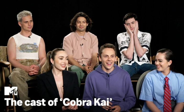 Cobra Kai Stars Spill the Tea on That Jaw-Dropping Bite Scene