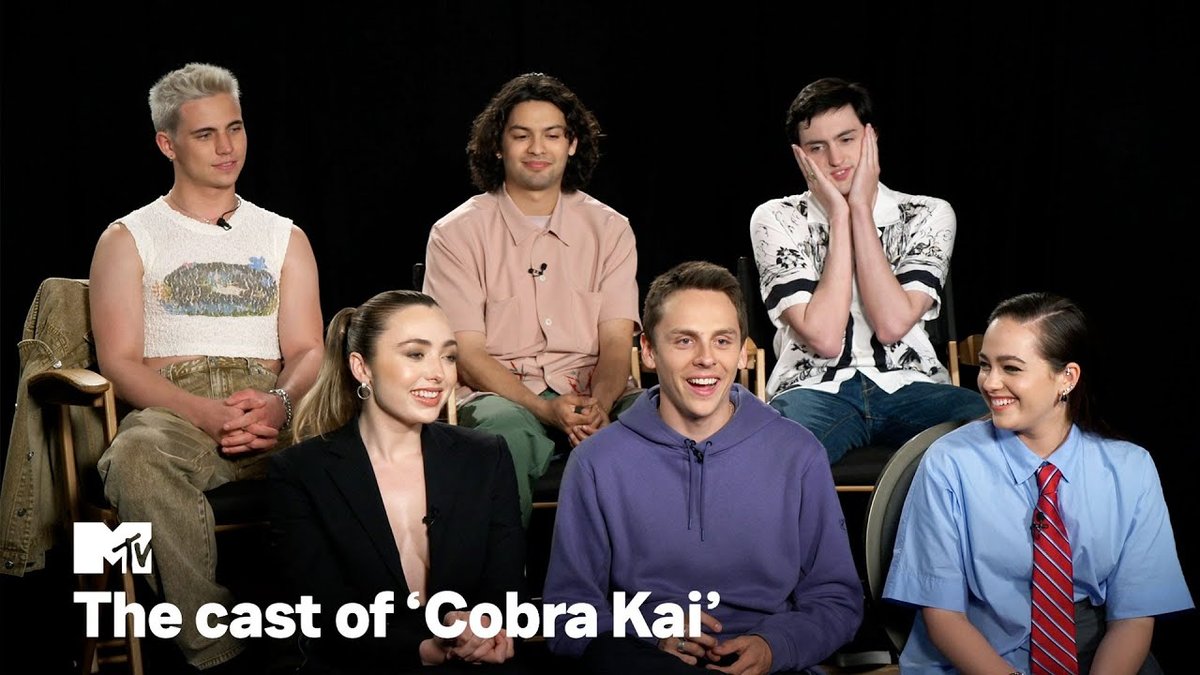 Cobra Kai Stars Spill the Tea on That Jaw-Dropping Bite Scene