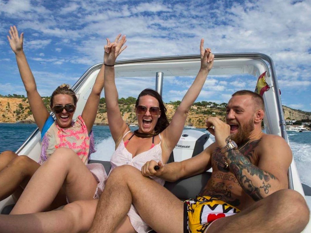 Conor McGregor Unleashes Octagon Tactics in Ibiza Club Clash