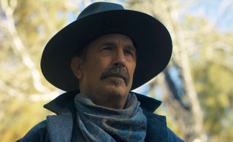 Costner, Baumgartner Keep Frosty Distance at Cayden’s Graduation