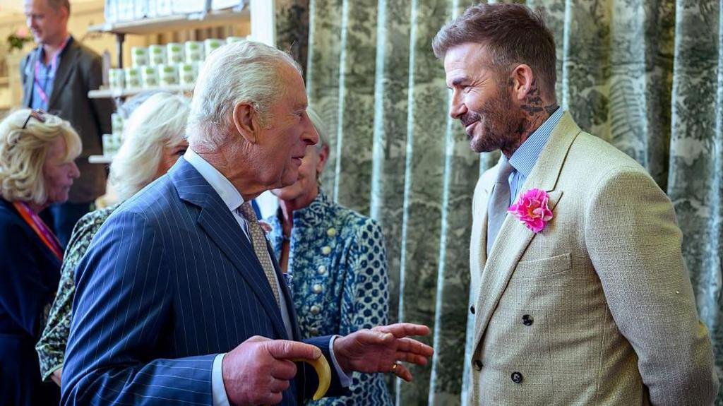 Courtly Cheers: David Beckham Receives His Knighting from King Charles