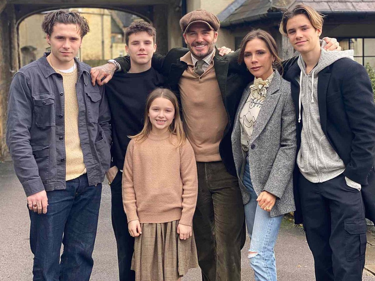 David Beckham’s Rare All-Kids Father’s Day Shout-Out Amid Brooklyn-Romeo Feud