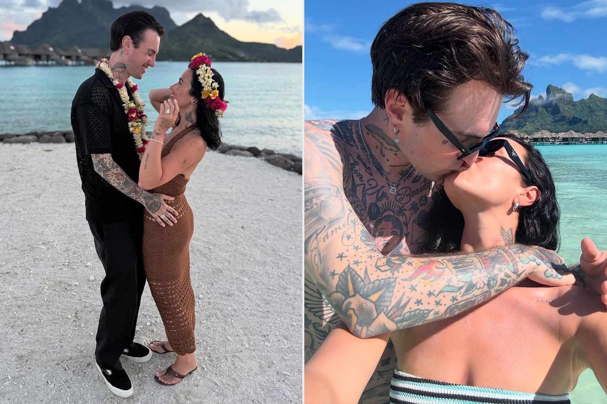 Demi Lovato’s Glam Tropical Honeymoon Escape with Jutes