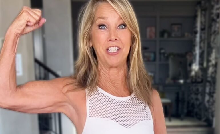 Denise Austin Flaunts Ageless Bikini Body on French Riviera Getaway