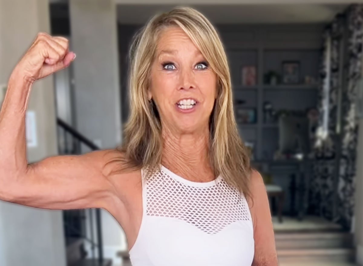 Denise Austin Flaunts Ageless Bikini Body on French Riviera Getaway