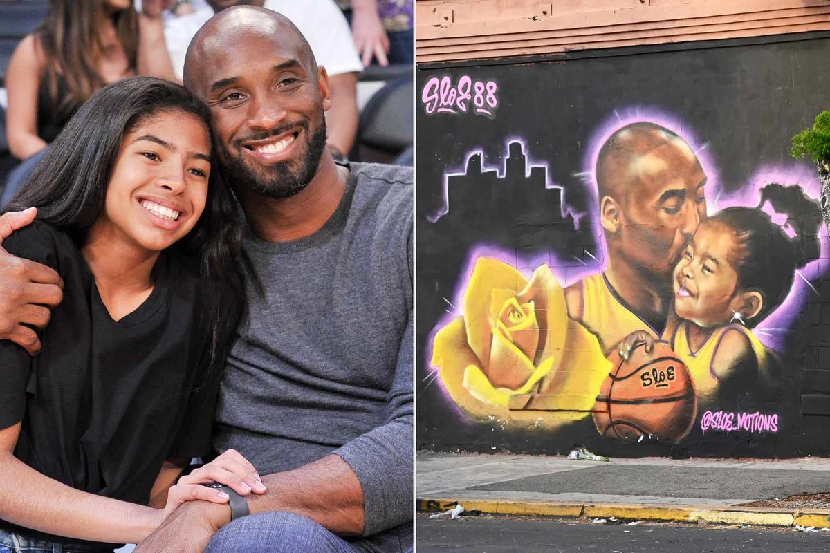Downtown LA’s Kobe Bryant Mural Defaced Again—Community Pushes Back