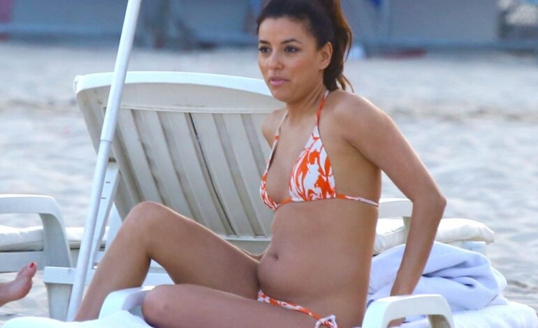 Eva Longoria Sizzles on Spanish Beach with Husband José Bastón