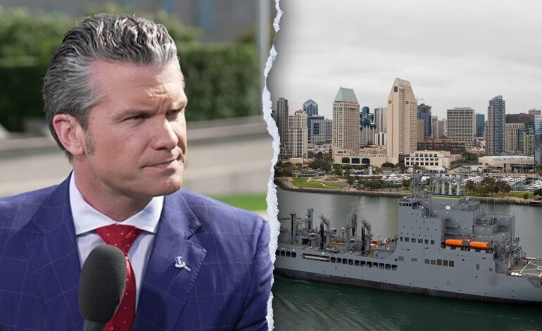 Hegseth’s Bid to Rename USNS Harvey Milk Draws Homophobia Fire