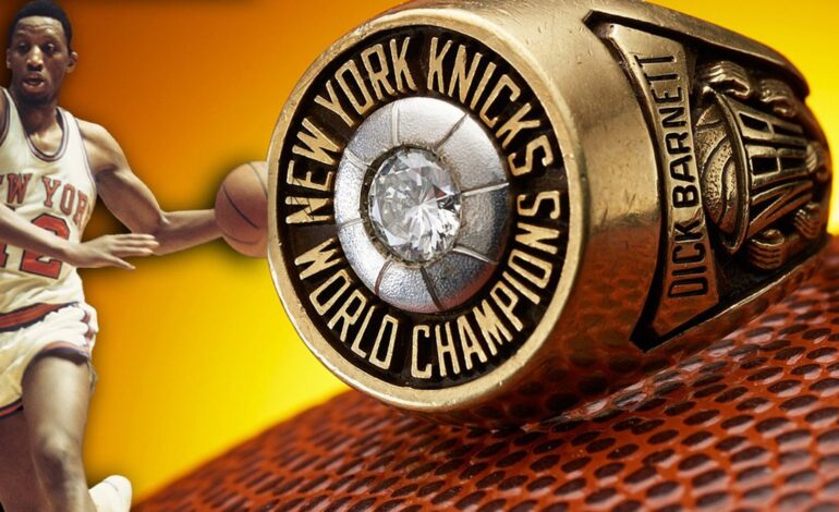 Historic 1970 Knicks Championship Ring by Dick Barnett Goes Up for Auction