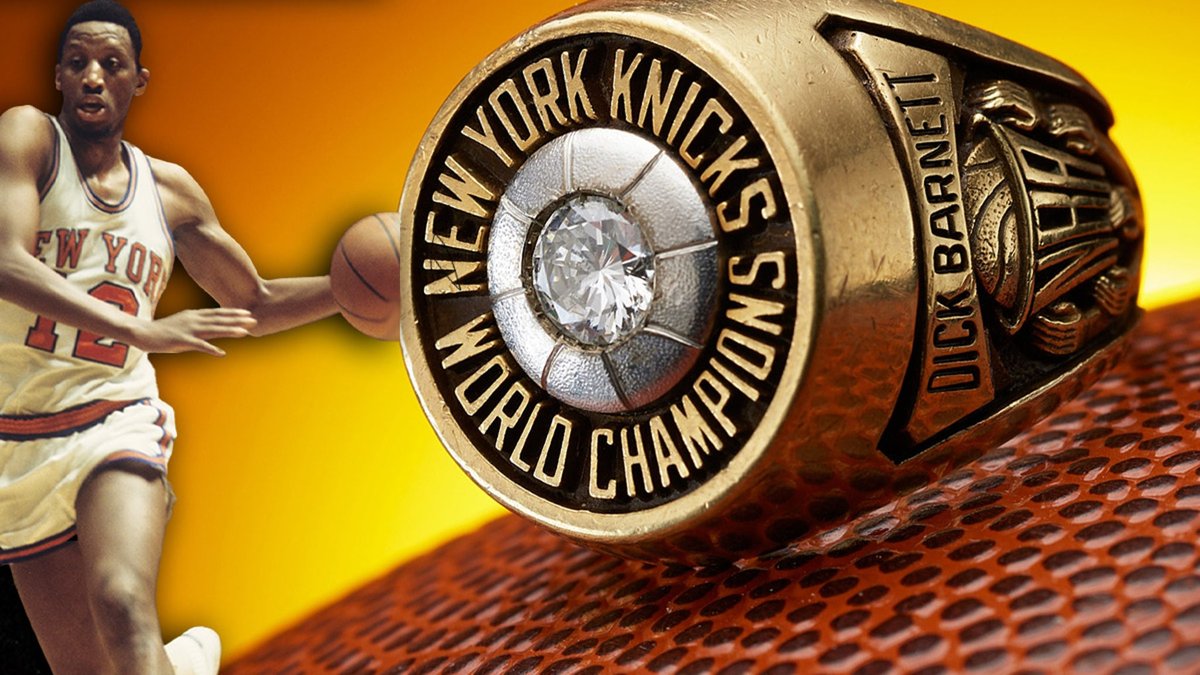 Historic 1970 Knicks Championship Ring by Dick Barnett Goes Up for Auction