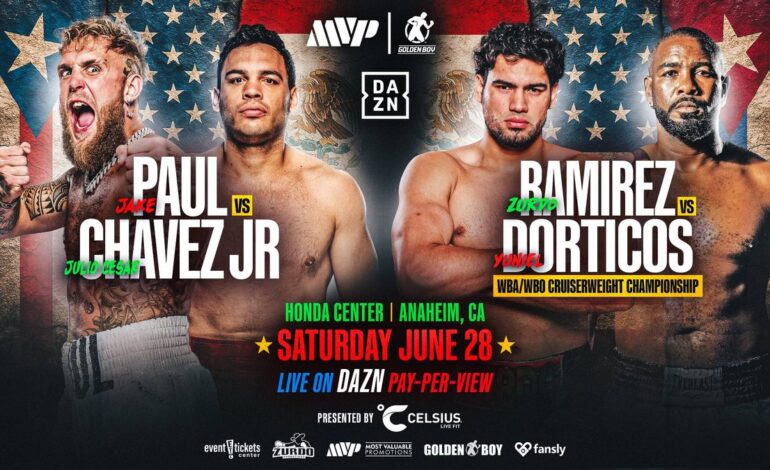Jake Paul Vows to Humiliate Julio Cesar Chavez Jr in June Bout