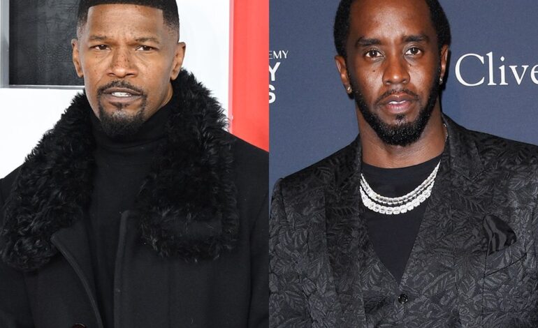 Jamie Foxx’s Savage Call-Out of Sean “Diddy” Combs Amid Sex Trafficking Scandal