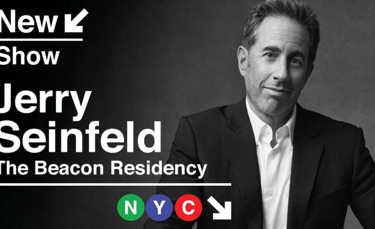 Jerry Seinfeld Expands Beacon Theater Run with 10 New Shows