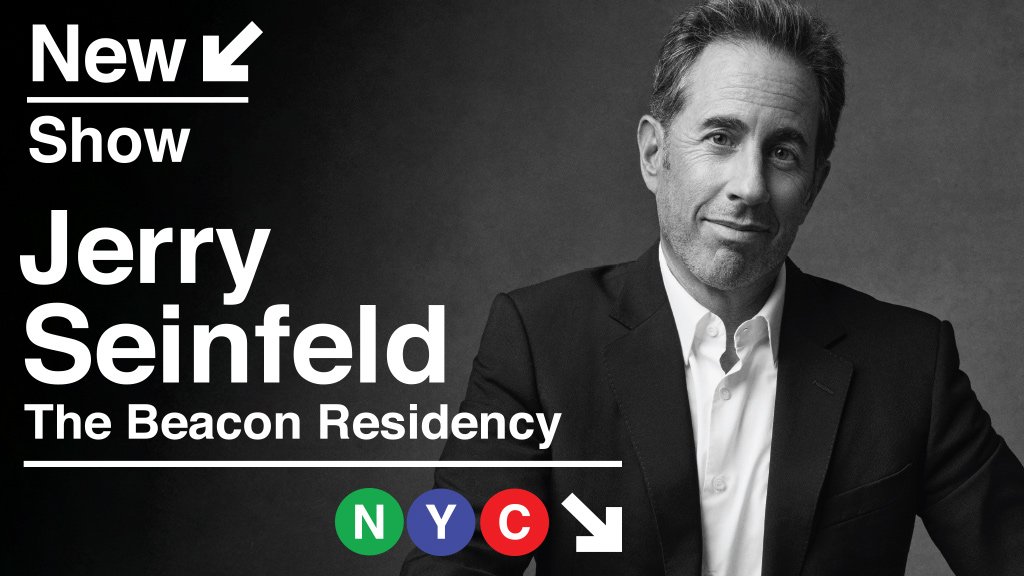 Jerry Seinfeld Expands Beacon Theater Run with 10 New Shows