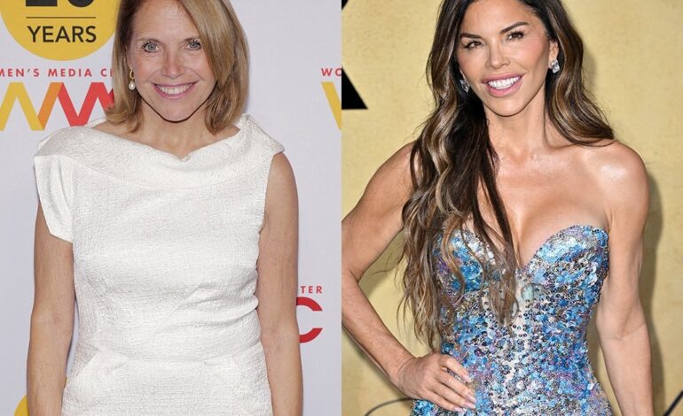 Katie Couric Blasts Lauren Sanchez’s Vogue Bridal Gown as ‘Tacky’