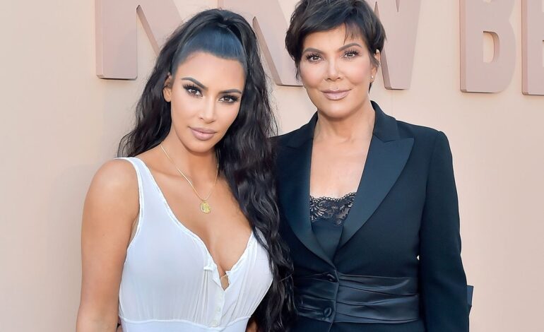 Kris Jenner Channels Kim’s Fuchsia Dolce & Gabbana Gown in Venice