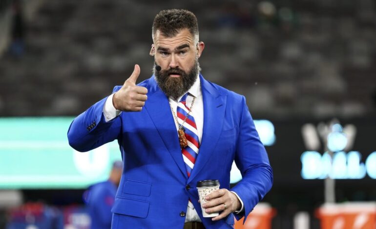 Kylie Kelce Claps Back at Jason’s Thirst Trap Admirers
