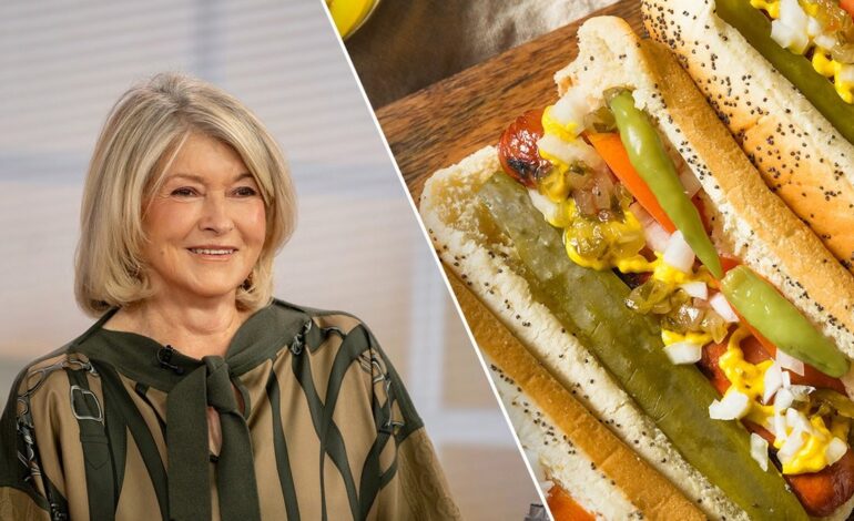 Martha Stewart Labels Ketchup “Diabolical” in Hot Dog Condiment Showdown