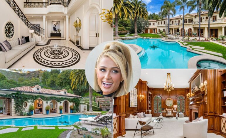 Paris Hilton’s $63M Power Move: Claims Mark Wahlberg’s Beverly Hills Fortress