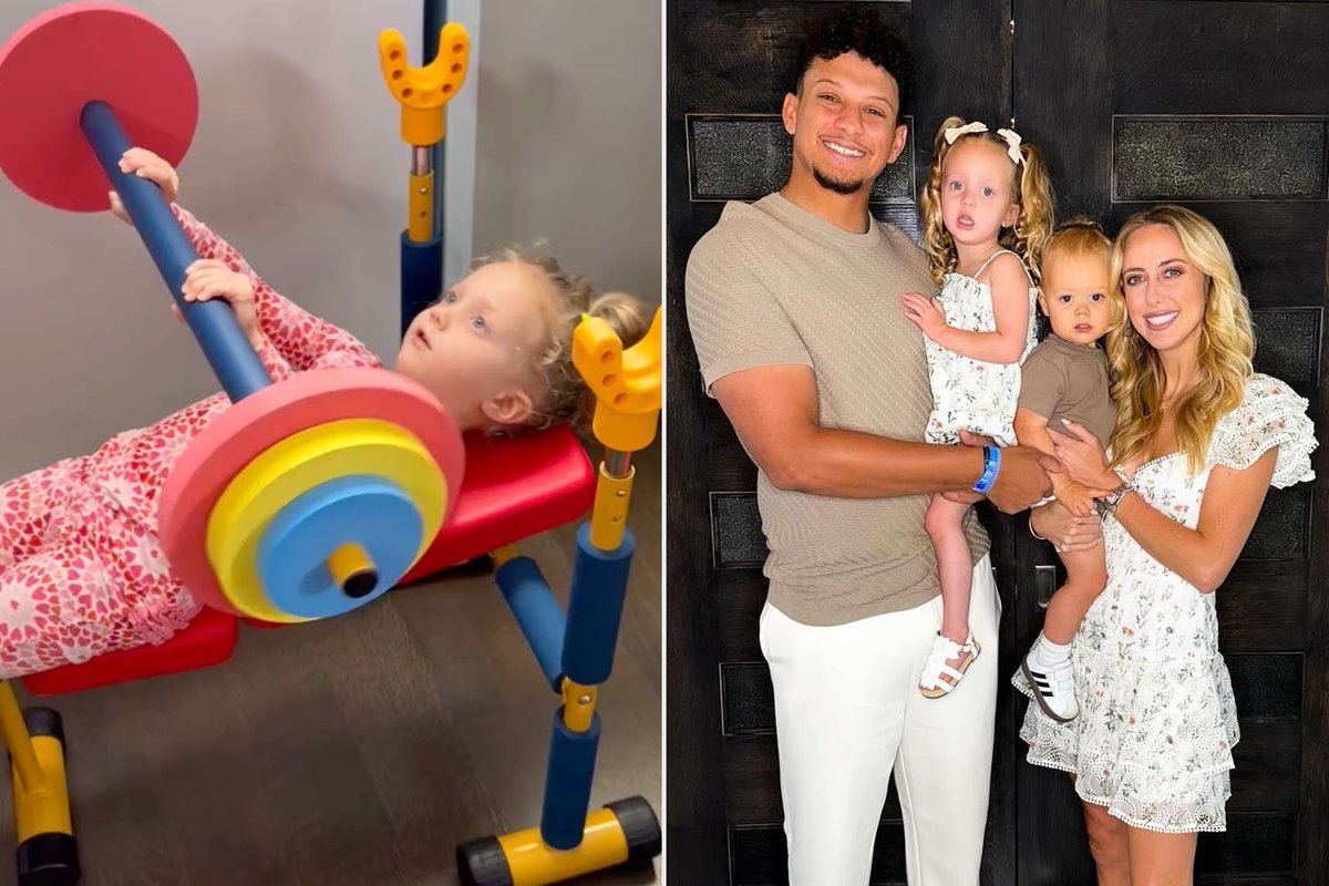Patrick and Brittany Mahomes Flex Coordination and Family Goals in Viral Adidas Workout Clip