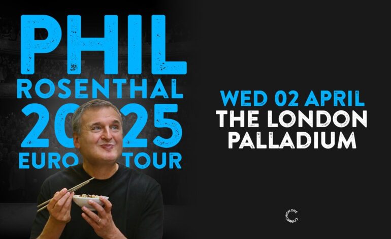 Phil Rosenthal Maps Global 2025 Tour: Dates, Tickets & Insider Insights