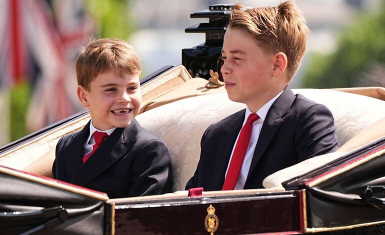 Prince Louis’ Cheeky Wave Steals the Spotlight at Trooping the Colour
