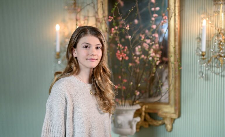 Princess Estelle, 13, Claims Surprise Solo Royal Assignment