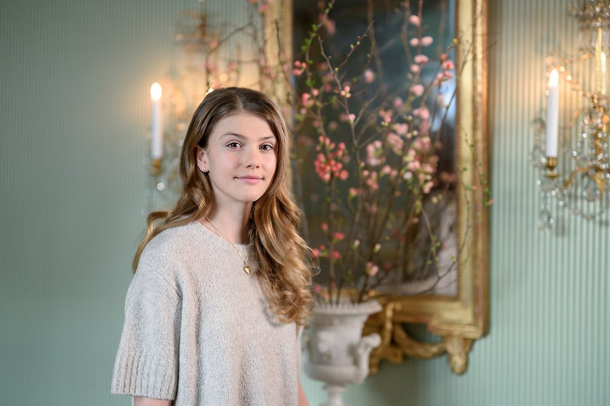 Princess Estelle, 13, Claims Surprise Solo Royal Assignment