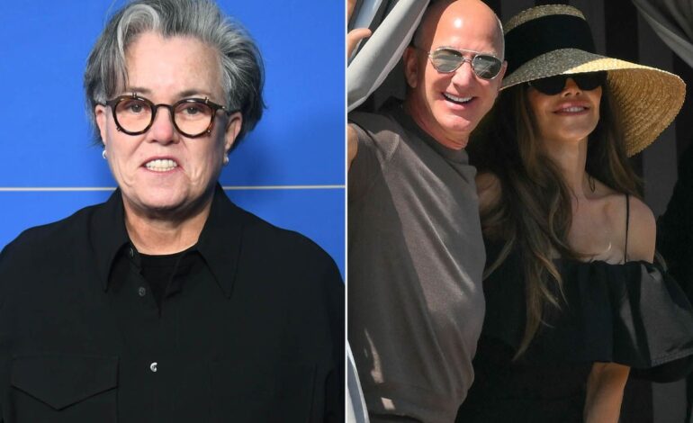 Rosie O’Donnell Pans Jeff Bezos and Lauren Sánchez’s $50M Wedding Extravaganza