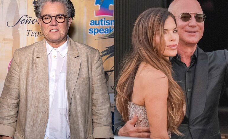 Rosie O’Donnell Shades Bezos’ $50M Venice Wedding