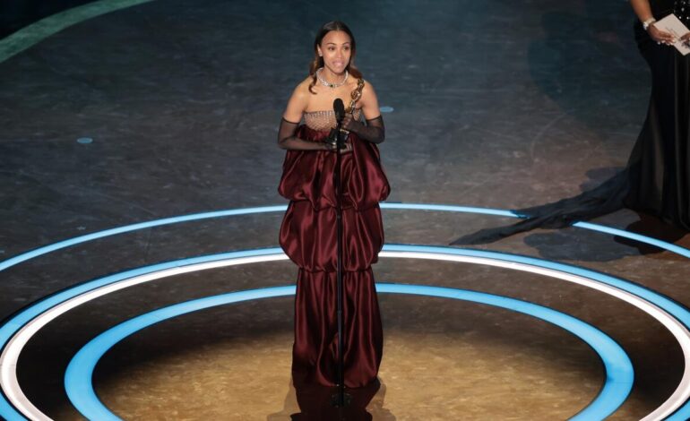 Zoe Saldana’s Oscar Stance Sparks Conversation