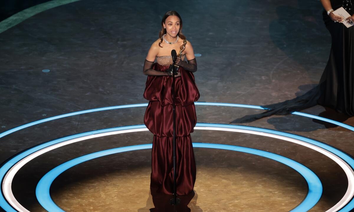 Zoe Saldana’s Oscar Stance Sparks Conversation