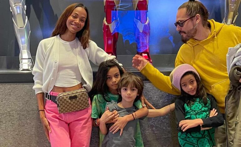 Zoe Saldana’s Twin Sons Spill the Tea on Their Mom’s Work!