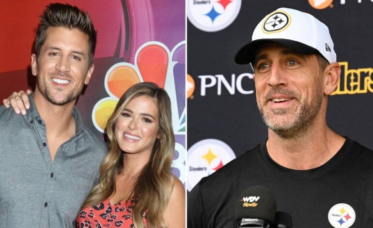 Aaron Rodgers Revels in Private Newlywed Joy with Brittani