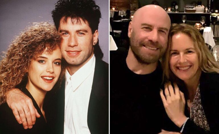 Behind the Scenes of John Travolta and Kelly Preston’s Rollercoaster Romance