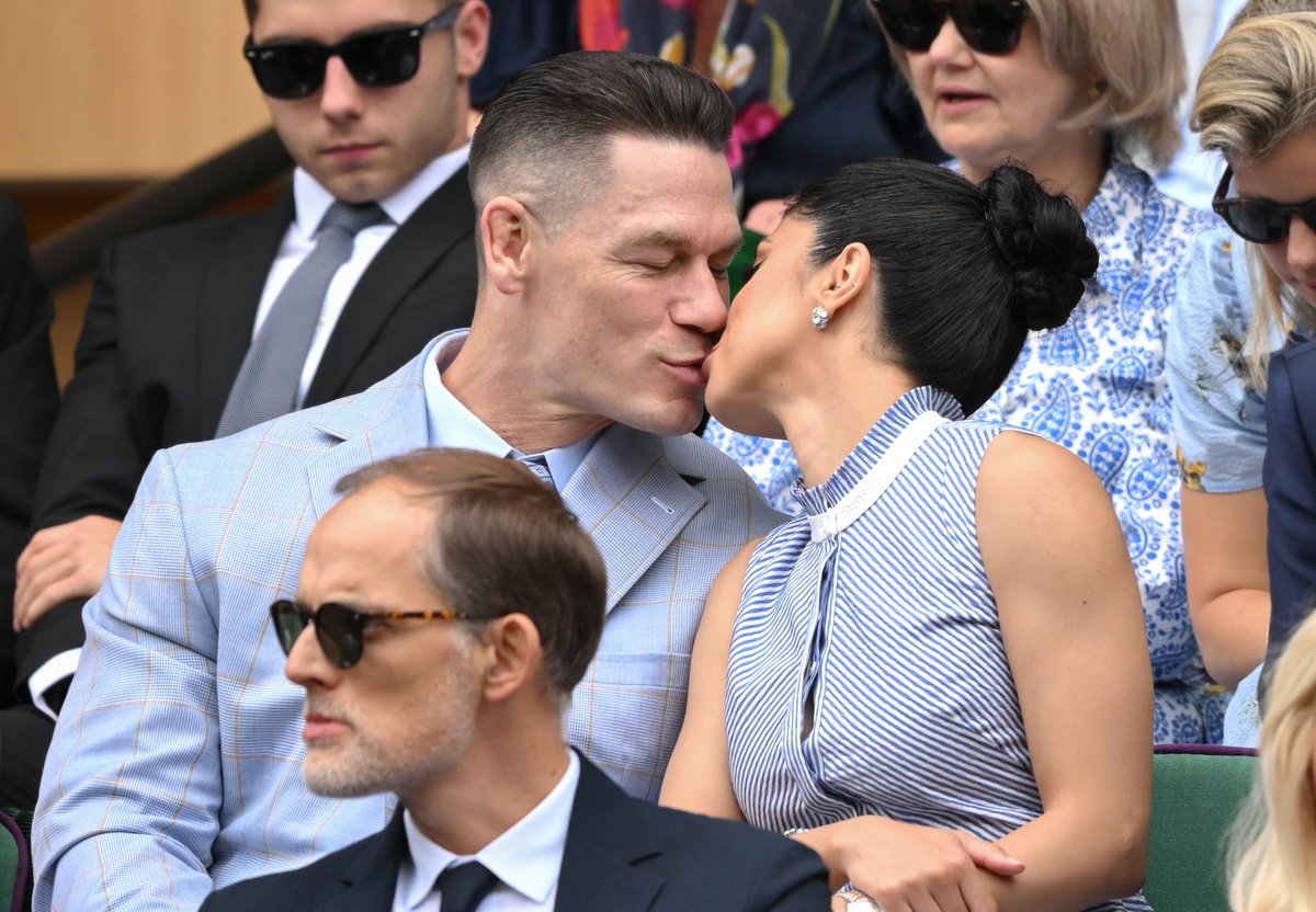 Court-Side Chemistry: John Cena and Shay Shariatzadeh’s Wimbledon PDA