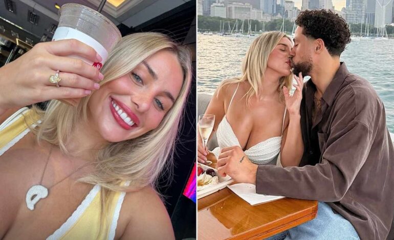 Ellie Brown’s Chicago River Proposal: The Pastel-Hued Engagement Ring Revealed