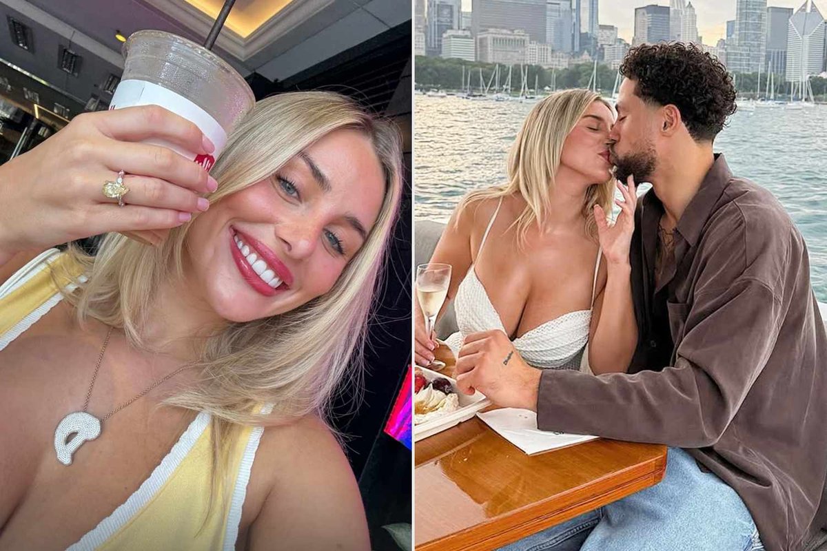Ellie Brown’s Chicago River Proposal: The Pastel-Hued Engagement Ring Revealed