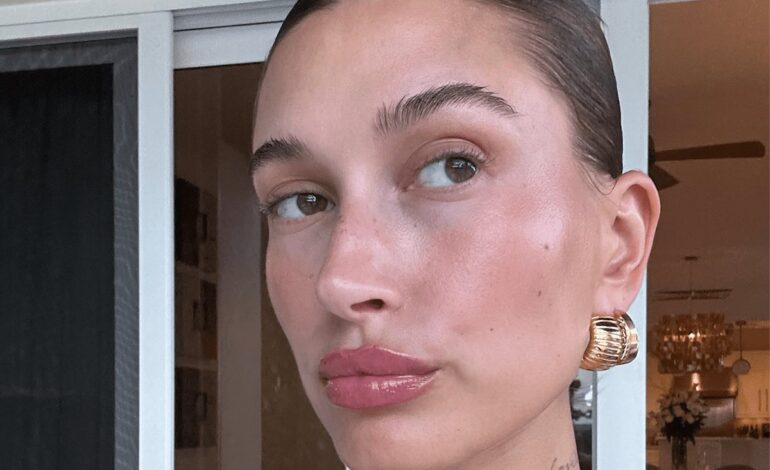 Hailey Bieber’s Real Flare-Up: Inside Her No-Frills Acne Routine