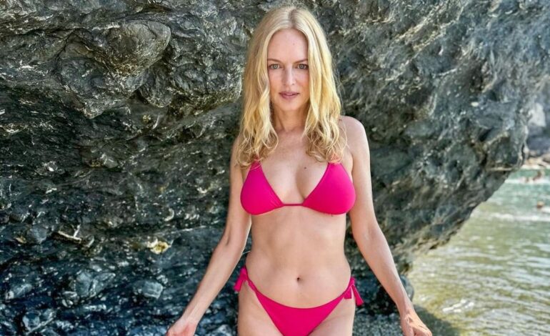 Heather Graham Turns Heads in Timeless Bikinis on the Amalfi Coast