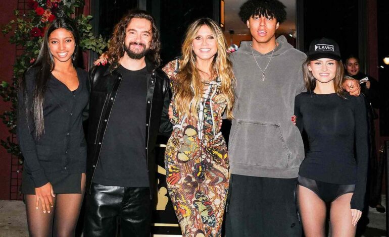 Heidi Klum’s Grown-Up Sons Steal the Spotlight in Rare Family Photo