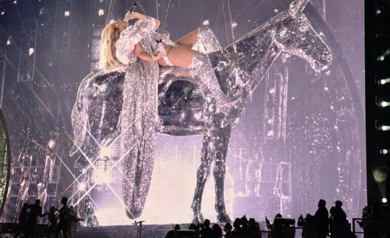 How Beyoncé Ditched the Cadillac for a Flying Golden Steed on the Cowboy Carter Tour