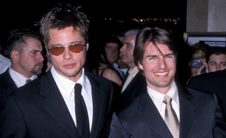 How Brad Pitt and Tom Cruise Screeched to a Halt on Ford v Ferrari—and Other Bromance Highlights