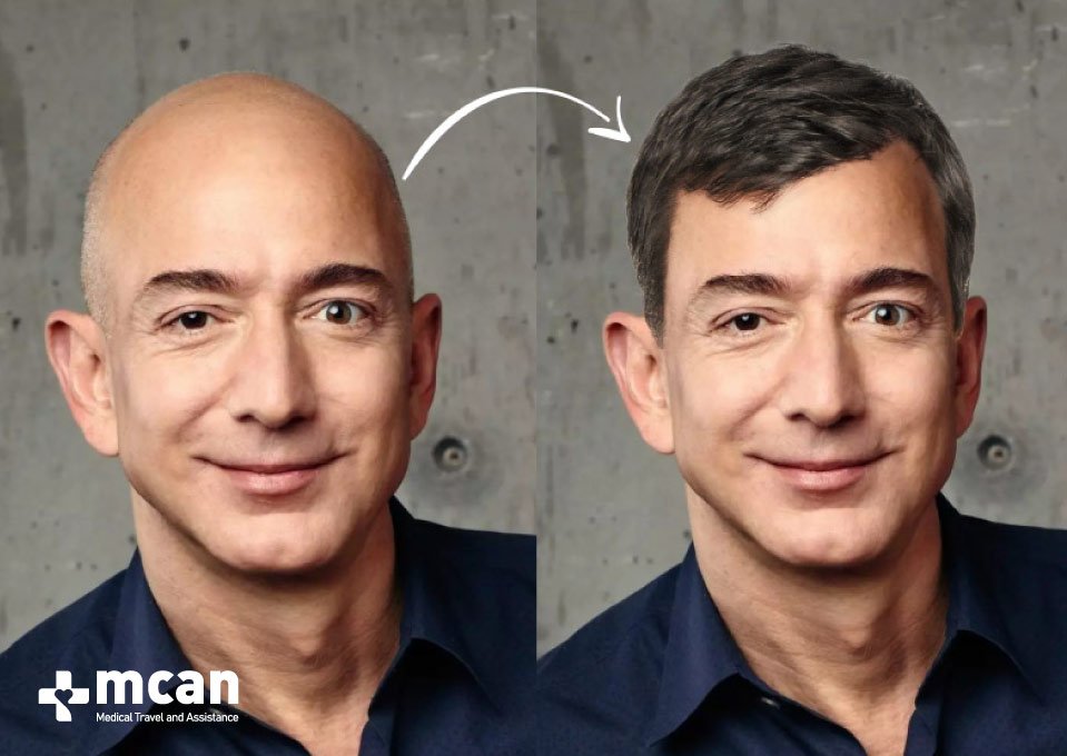 Jeff Bezos Debuts Gray Hair Just Weeks After Venice Wedding