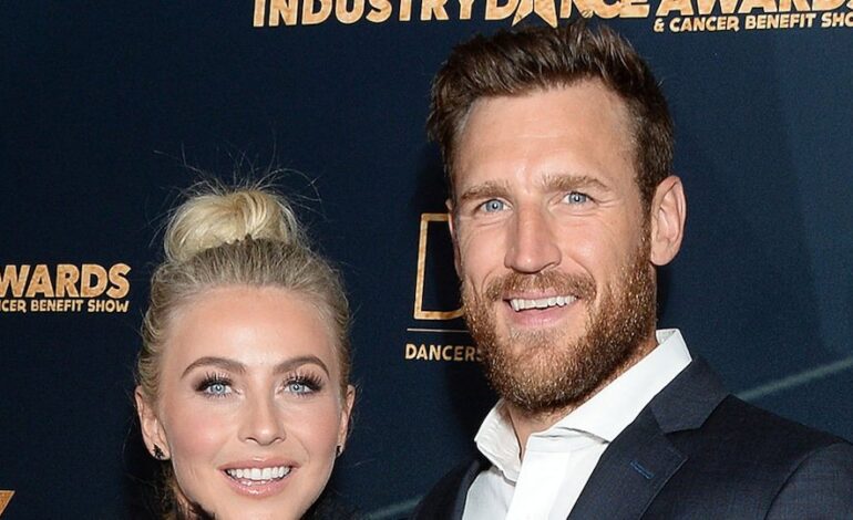 Julianne Hough Reunites with Ex Brooks Laich and Expectant Fiancée for Sunny Lake Day