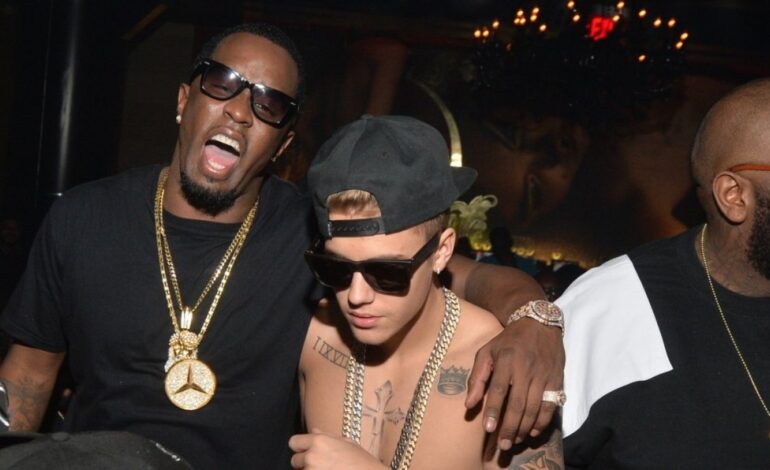 Justin Bieber’s SWAG Release Bash Has Hailey and Kendall Turning Heads